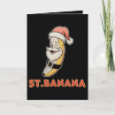 Search for banana christmas cards Santa