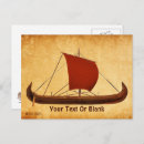Recherche de bateau viking cartes postales Norse