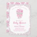 Search for pink silver princess baby shower invitations Little
