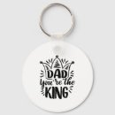 Search for king dad keychains Typography