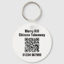 Recherche de menu porteclés Code qr du restaurant