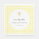 Search for christening napkins Typography
