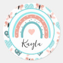 Search for rainbow butterfly stickers Pink