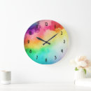 Search for rainbow clocks Colourful
