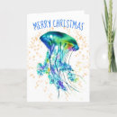 Search for jellyfish christmas cards Beach