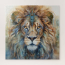 Recherche de lion puzzles Majestueux