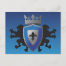 Recherche de héraldique cartes postales Bouclier