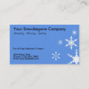 Search for snow shoveling business cards Removal