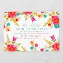 Search for flower graduation invitations Summer