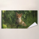 Search for fox bath towels Wildlife