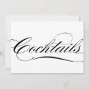 Search for cocktail wedding invitations Elegant