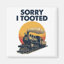 Recherche de train vintage magnets Locomotive