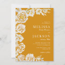 Search for yellow rose wedding invitations Floral