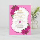 Search for black hot pink quinceanera invitations Mis quince anos