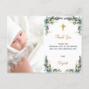 Search for baptism thank you postcards Baby boy