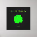 Search for four leaf canvas prints Shamrock