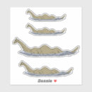 Recherche de nessie autocollants Monstre de laine