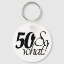 Search for 50th birthday keychains Modern