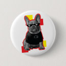 Recherche de bouledogue français badges Chien drôle