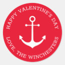 Search for red anchor stickers Nautical