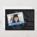 Search for aqua graduation invitations Black
