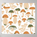 Search for vintage mushroom posters Paper