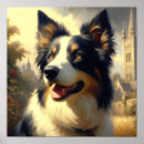 Search for collie painting posters Puppy