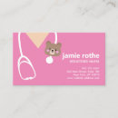 Recherche de nounours cartes visite Pour elle