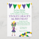 Recherche de mardi gras anniversaire invitations Mascarade