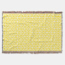 Search for greek key pattern blankets Mediterranean
