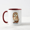 Search for cute owl art mugs Nature