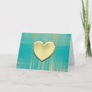 Search for turquoise heart cards Gold