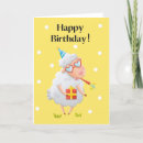 Search for funny sheep birthday cards Cute