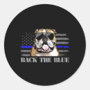 Search for thin blue line flag stickers Dog
