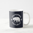 Search for california republic mugs Grizzly bear