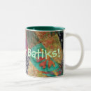 Recherche de batik tasses Tissu