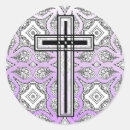 Recherche de de croix rouge autocollants Violet