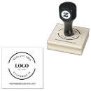 Search for large business stamps Your logo here