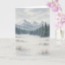 Search for snowy mountains christmas cards Landscape