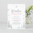Recherche de pink winter wonderland invitations Flocons de neige