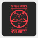 Search for satanist stickers Pentagram