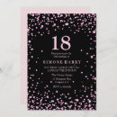 Search for black glitter polka dots postcards Pink