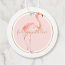 Recherche de flamingo étiquettes cadeau Flamant