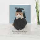 Search for cat graduate cards Funny
