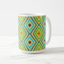 Search for rhombus mugs Diamond pattern