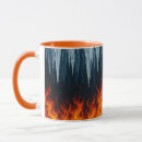Search for flame design mugs Fire and ice
