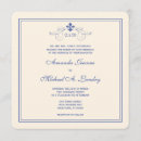 Search for fleur de lis wedding invitations Formal