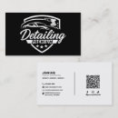 Search for body shop business cards Detailer