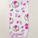 Recherche de tropical serviettes de plage Pour enfants