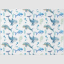 Search for whale tissue paper Blue